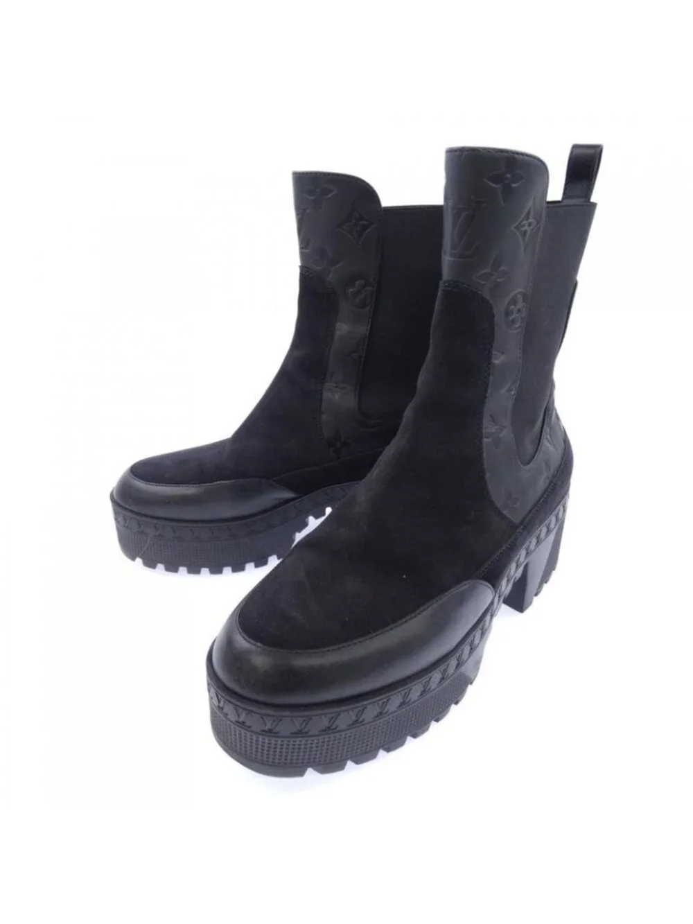 Louis Vuitton Laurier Train Boots - Picture 3 of 6